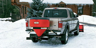 WESTERN 500 TAILGATE SALT SPREADER WIRELESS CONTROLLED, wireless salt spreader, Western, boss, snow ex, meyer, swenson