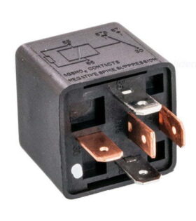 Beuler 5083W 12 VDC Automotive 5-Pin Relay SPDT 40/60A without tab and Negative spike protection